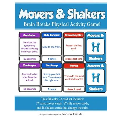 Movers & Shakers: Brain Breaks Physical Activity Game