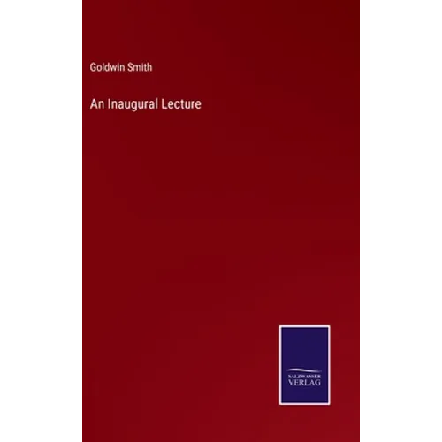 An Inaugural Lecture