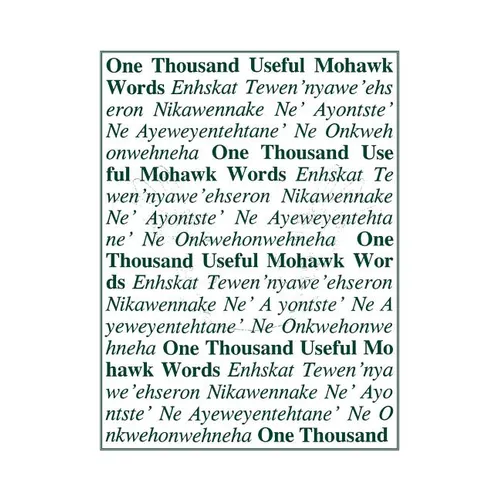 One Thousand Useful Mohawk Words