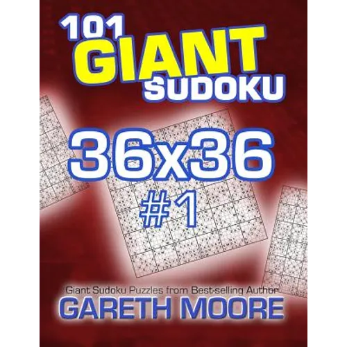 101 Giant Sudoku 36x36 #1