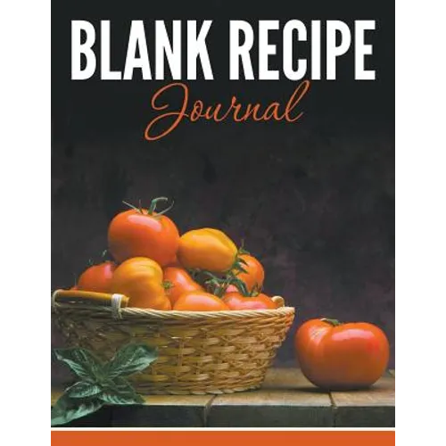 Blank Recipe Journal