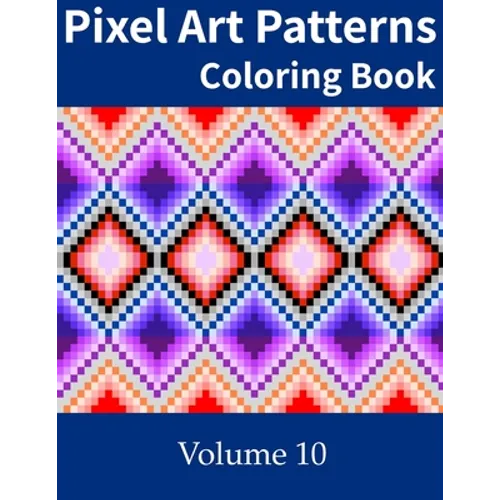 Pixel Art Patterns Coloring Book 10