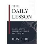 The Daily Lesson: 366 Essays to Challenge Your Status Quo - Paperback