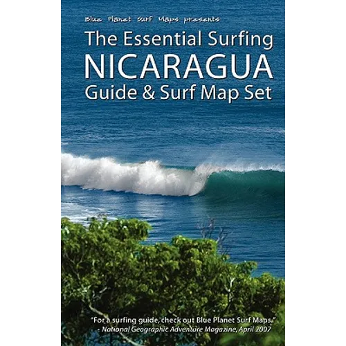 The Essential Surfing NICARAGUA Guide & Surf Map Set