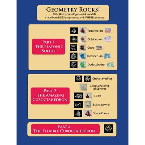 Geometry Rocks!: 20 build-it-yourself geometric models