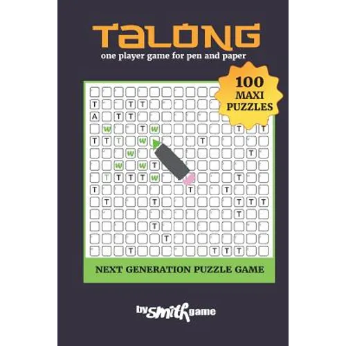 Talong 100 Maxi puzzles: one player game for pen and paper (Next Generation Puzzle Game)