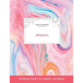 Adult Coloring Journal: Alateen (Turtle Illustrations, Bubblegum)