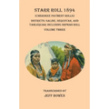 Starr Roll 1894 (Cherokee Payment Rolls) Volume Three: Districts: Saline, Sequoyah, and Tahlequah; Including Orphan Roll