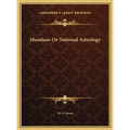Mundane Or National Astrology