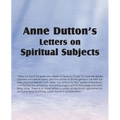 Anne Dutton's Letters on Spiritual Subjects