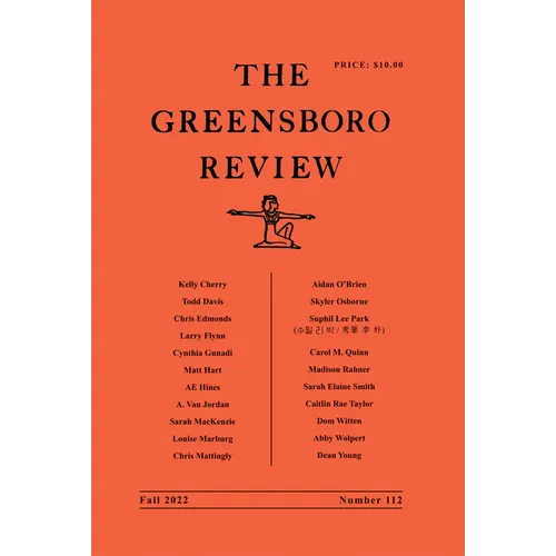 The Greensboro Review: Number 112, Fall 2022