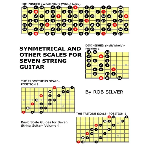 Symmetrical and Other Scales for Seven String Guitar