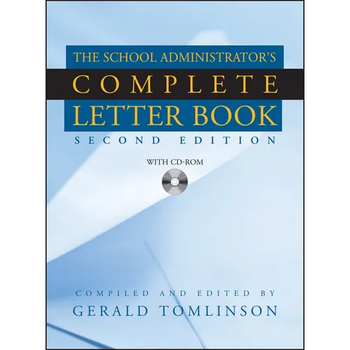 The School Administrator's Complete Letter Book [With CDROM]