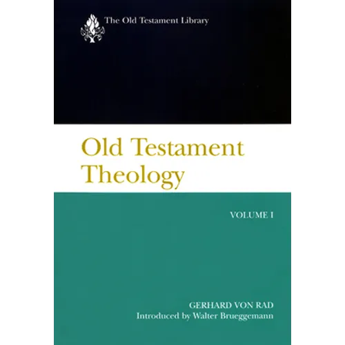 Old Testament Theology, Volume I: A Commentary
