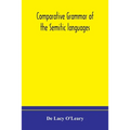 Comparative Grammar Of The Semitic Languages