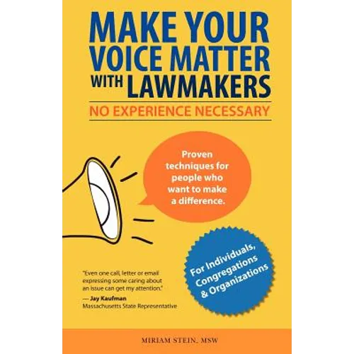 Make Your Voice Matter with Lawmakers: No Experience Necessary