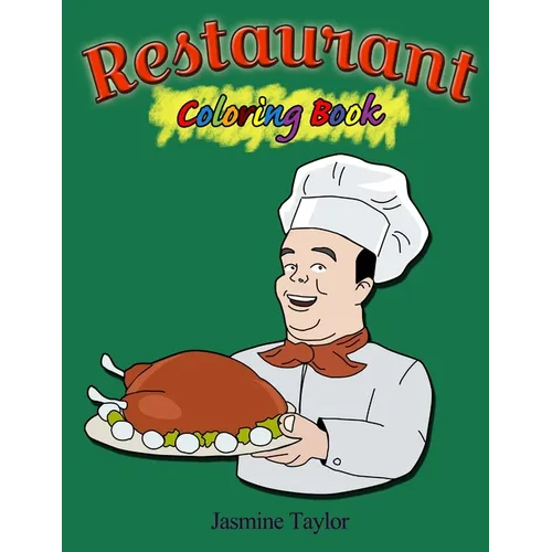 Restaurant Coloring Book