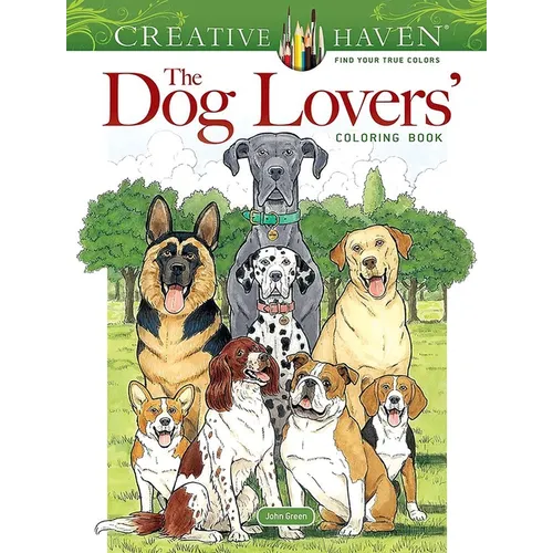 Creative Haven the Dog Lovers' Coloring Book
