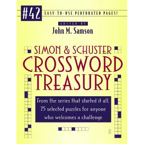 Simon and Schuster Crossword Treasury # 42