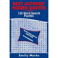 Best Authors' Hidden Quotes - 125 Word Search Puzzles