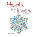 Hearts & Flowers: Coloring Book