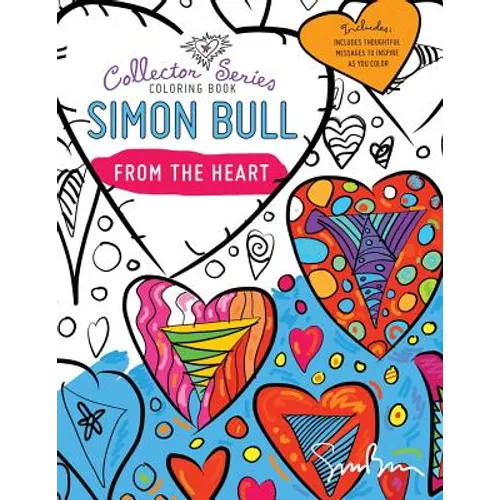 Simon Bull Coloring Book: From The Heart