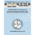 Intermediate Music Theory Exams Set #1 Answer Book - Ultimate Music Theory Exam Series: Preparatory, Basic, Intermediate & Advanced Exams Set #1 & Set