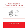Chinese Pug Coloring Calendar