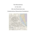The Proceedings of the 20th International Humanities Conference: ALL and Everything 2015