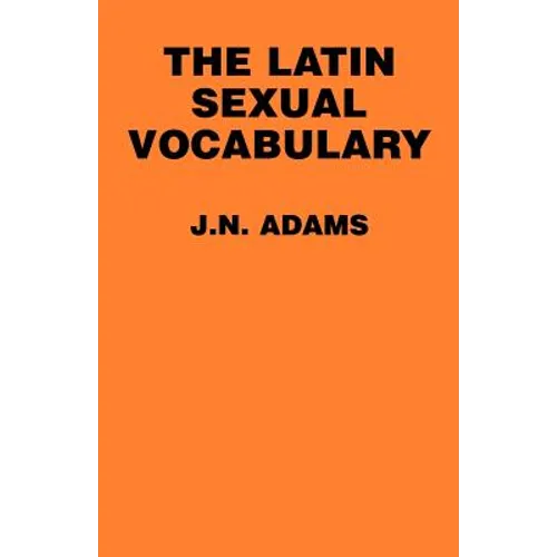 The Latin Sexual Vocabulary
