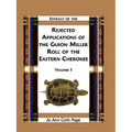 Extract of the Rejected Applications of the Guion Miller Roll of the Eastern Cherokee, Volume 1