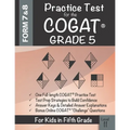 Practice Test for the COGAT Grade 5 Level 11: CogAT Test Prep Grade 5: Cognitive Abilities Test Form 7 and 8 for 5th Grade