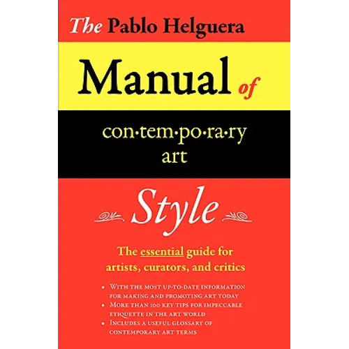 Manual of Contemporary Art Style