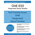 OAE 025 Integrated Social Studies: OAE 025 Integrated Social Studies Ohio Assessments for Educators