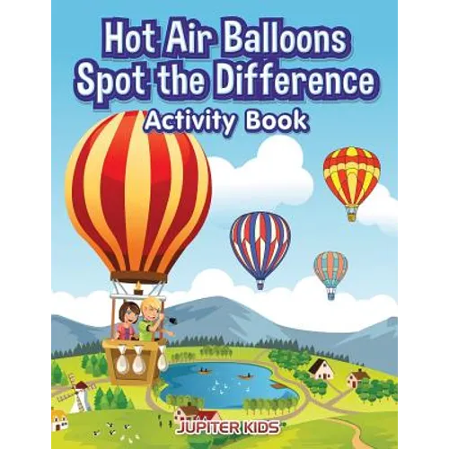 Hot Air Balloons Spot the Difference Activity Book