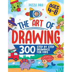 How To Draw Anything: 300 Step By Step Drawings For Kids Ages 4 to 8 - Paperback