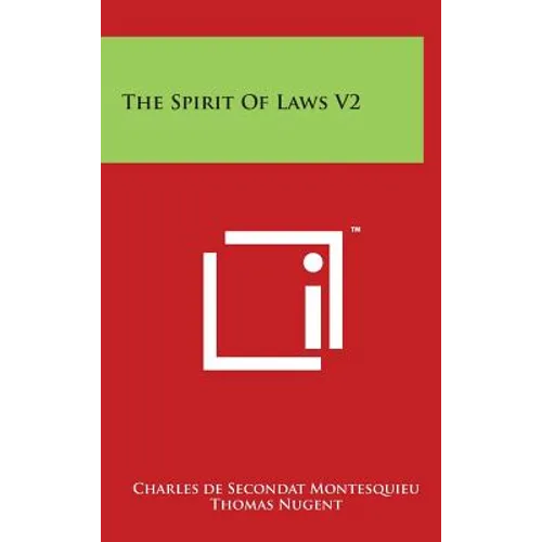 The Spirit Of Laws V2