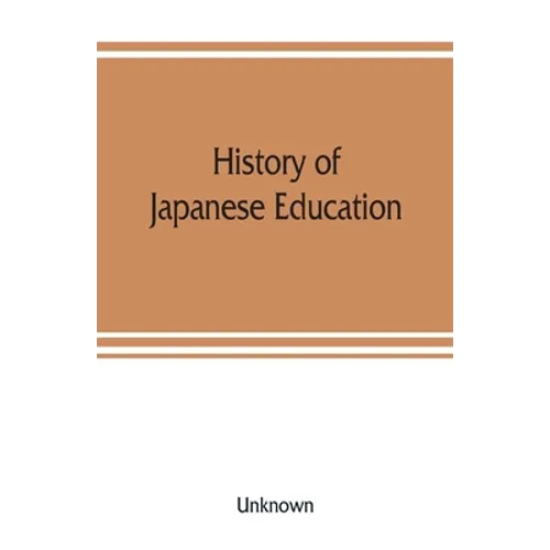 History of Japanese education