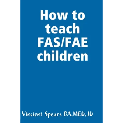 How to teach FAS/FAE children