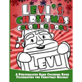 Levi's Christmas Coloring Book: A Personalized Name Coloring Book Celebrating the Christmas Holiday
