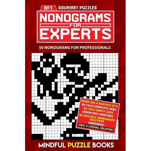 Nonograms for Experts: 50 nonograms for professionals