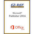 Microsoft Publisher 2016: Overview: Student Manual (Black & White)