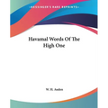 Havamal Words Of The High One