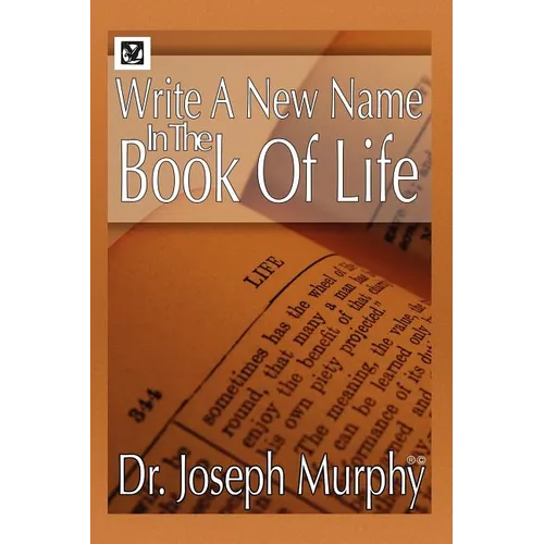 Write a New Name in the Book of Life