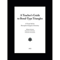 A Teacher's Guide to Bond-Type Triangles: A Visual Aid for Descriptive Inorganic Chemistry
