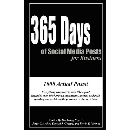 365 Days of Social Media Posts for Business