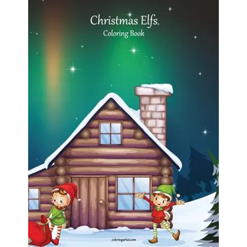 Christmas Elfs Coloring Book 1