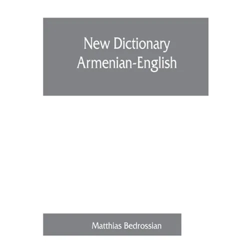 New dictionary Armenian-English
