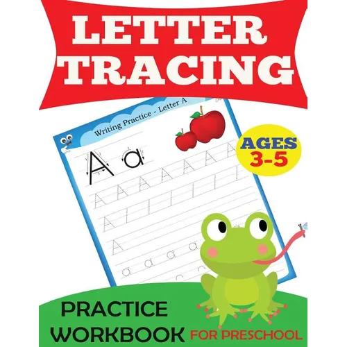 Letter Tracing Practice Workbook
