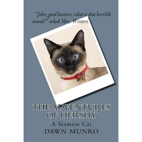 The Adventures Of Hershy: a Siamese cat